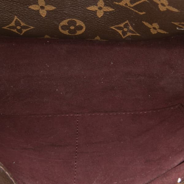 Pre-owned Louis Vuitton Monogram Montaigne BB Brown