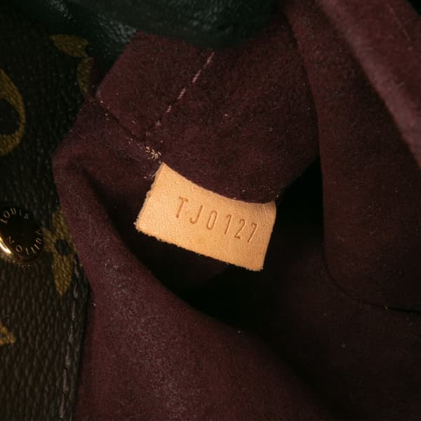 Pre-owned Louis Vuitton Monogram Montaigne BB Brown