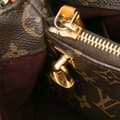 Miniatyrbild 8 av 10: Pre-owned Louis Vuitton Monogram Montaigne BB Brown