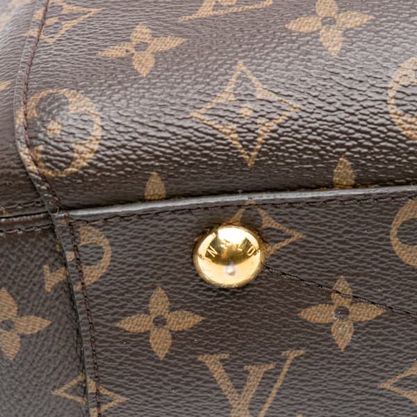 Pre-owned Louis Vuitton Monogram Montaigne BB Brown