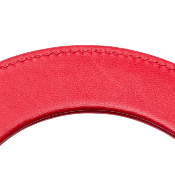 Pre-owned Dior Small Lambskin Cannage My ABCDior Lady Dior Red