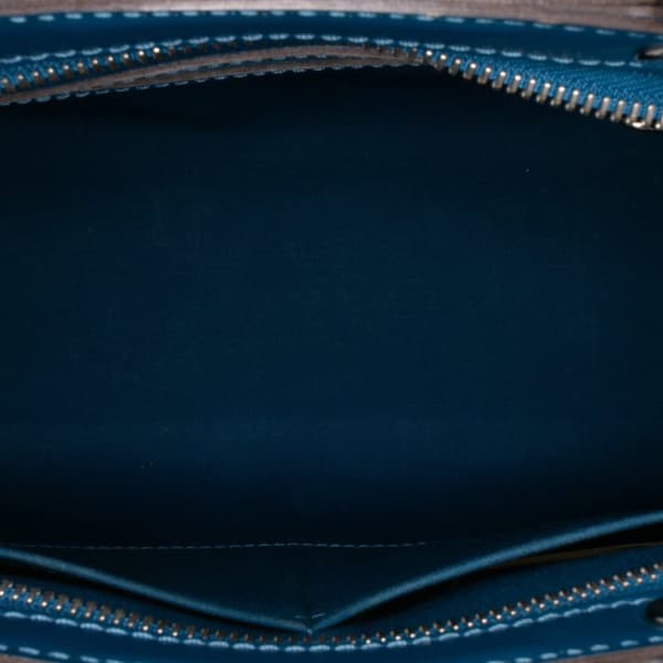 Pre-owned Louis Vuitton Epi Brea MM Blue
