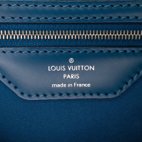 Pre-owned Louis Vuitton Epi Brea MM Blue