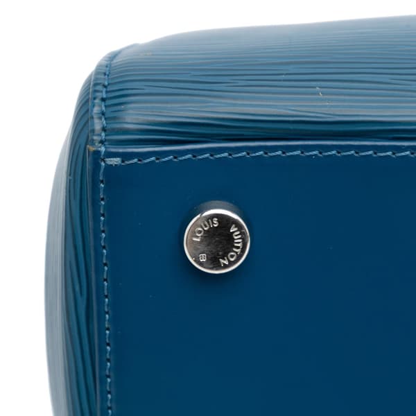 Pre-owned Louis Vuitton Epi Brea MM Blue