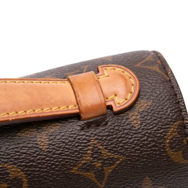 Pre-owned Louis Vuitton Monogram Pochette Metis Brown