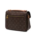 Miniatyrbillede 2 af 10: Pre-owned Louis Vuitton Monogram Pochette Metis Brown