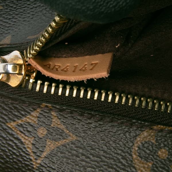 Pre-owned Louis Vuitton Monogram Pochette Metis Brown