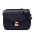 Miniatyrbillede 1 af 10: Pre-owned Louis Vuitton Monogram Empreinte Pochette Metis Blue