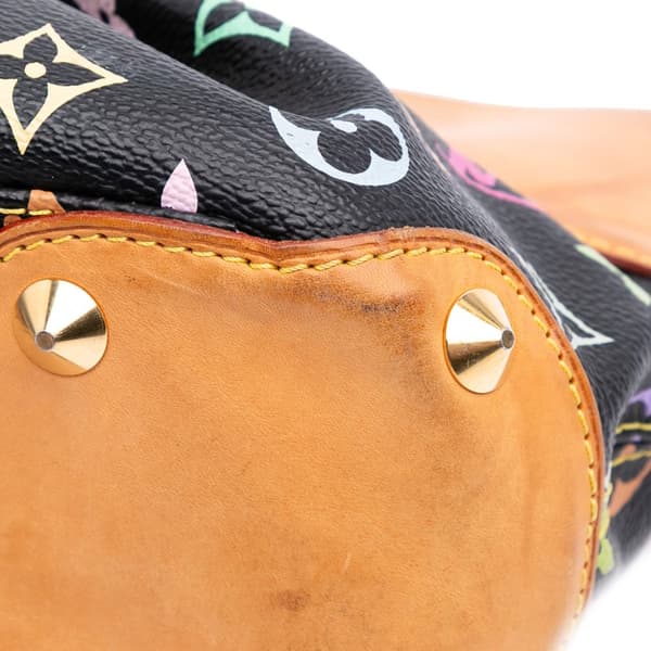 Pre-owned Louis Vuitton Monogram Multicolore Judy PM Black
