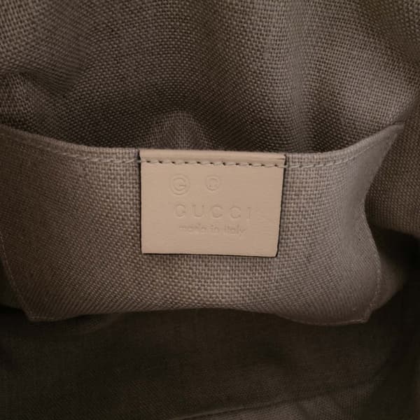 Pre-owned Gucci Mini Microguccissima Dome Satchel White