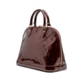Miniatyrbild 2 av 10: Pre-owned Louis Vuitton Monogram Vernis Alma PM Red