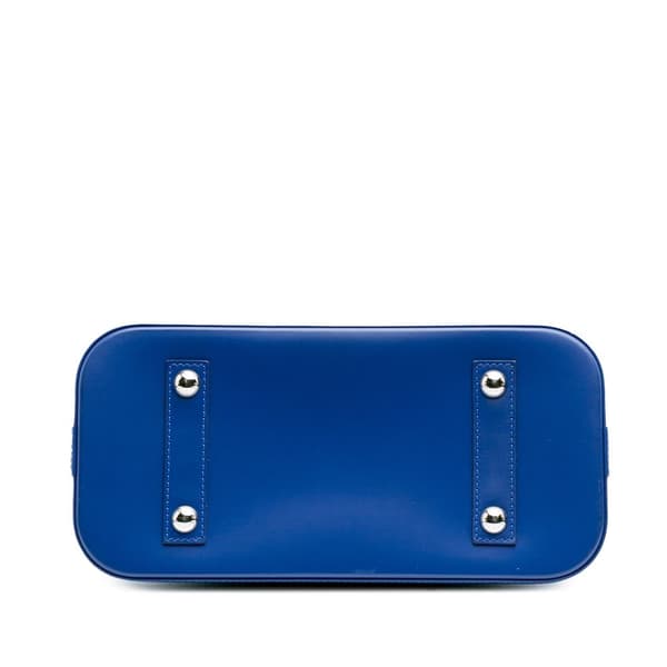 Pre-owned Louis Vuitton Epi Alma PM Blue