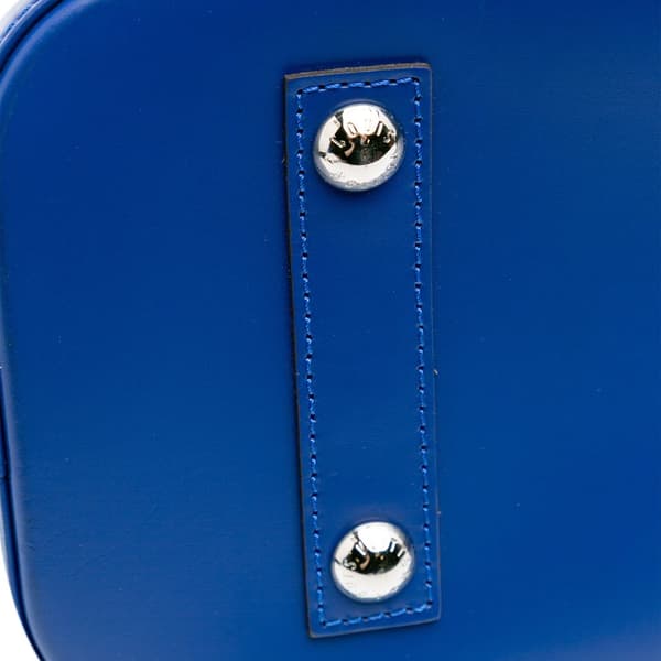 Pre-owned Louis Vuitton Epi Alma PM Blue