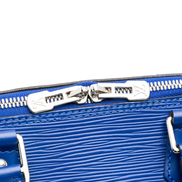 Pre-owned Louis Vuitton Epi Alma PM Blue