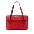 Miniatyrbilde 1 av 10: Pre-owned Burberry Leather Handbag Red