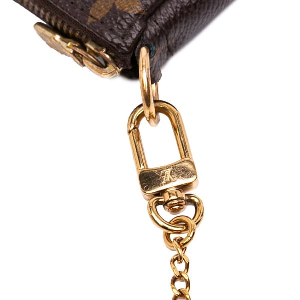 Pre-owned Louis Vuitton Monogram Vivienne Venice Mini Pochette Accessoires Brown