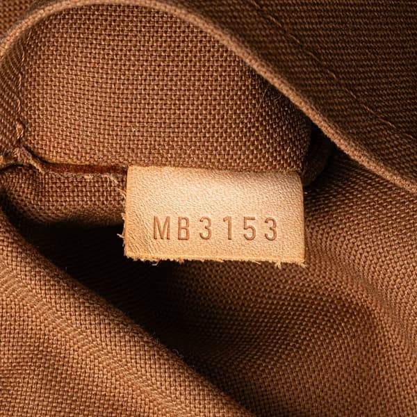 Pre-owned Louis Vuitton Monogram Tivoli PM Brown