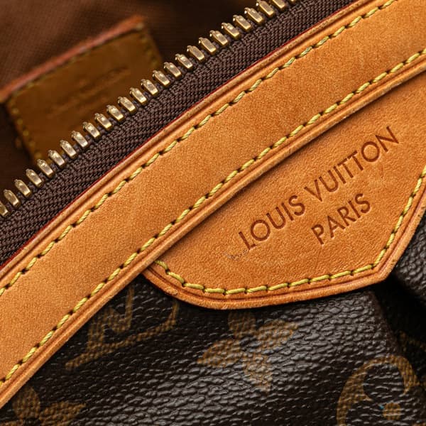 Pre-owned Louis Vuitton Monogram Tivoli PM Brown