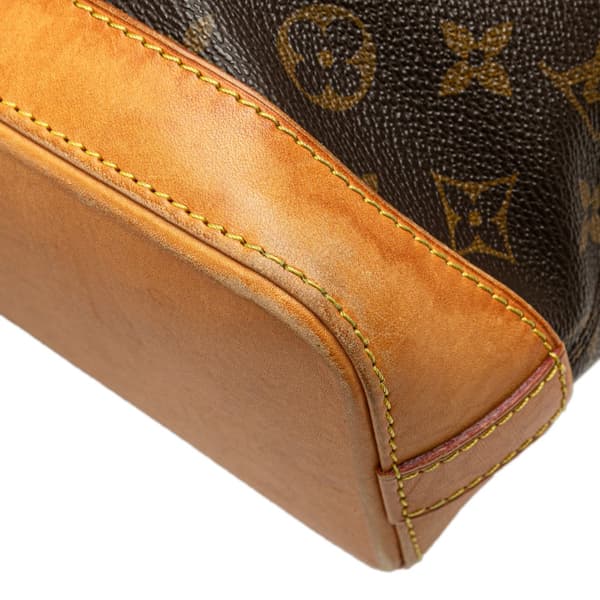 Pre-owned Louis Vuitton Monogram Lockit PM Brown