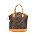 Miniatyrbillede 1 af 10: Pre-owned Louis Vuitton Monogram Lockit PM Brown