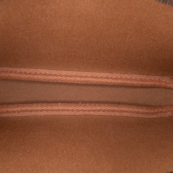 Pre-owned Louis Vuitton Monogram Mini Pochette Accessoires Brown