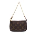 Pikkukuva 1 / 10: Pre-owned Louis Vuitton Monogram Mini Pochette Accessoires Brown