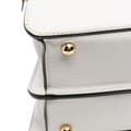 Pikkukuva 7 / 10: Pre-owned Fendi Medium Leather Peekaboo ISeeU Satchel White