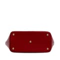 Miniatyrbild 3 av 10: Pre-owned Gucci Small Guccissima Convertible Tote Red