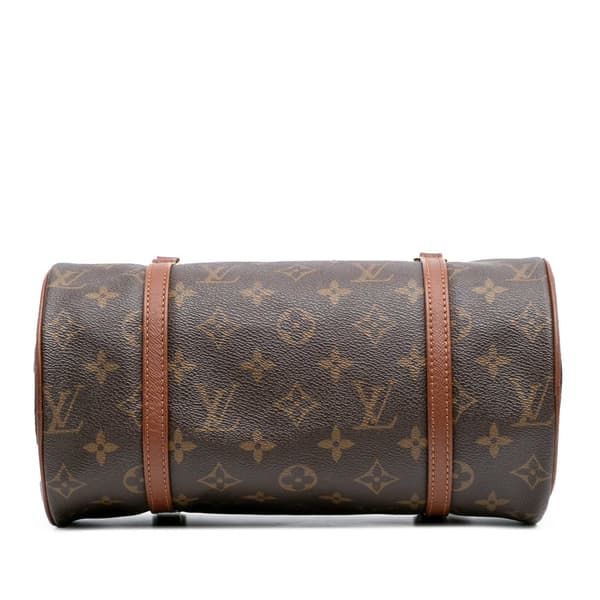 Pre-owned Louis Vuitton Monogram Papillon 26 Brown