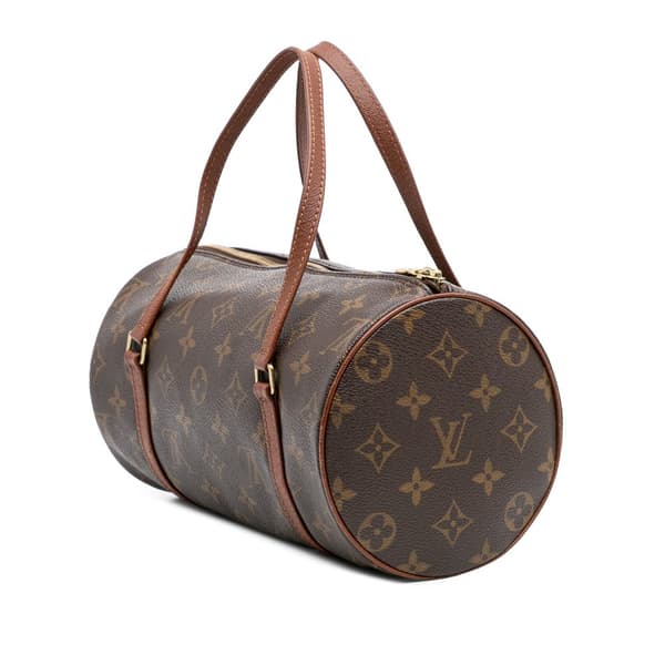 Pre-owned Louis Vuitton Monogram Papillon 26 Brown