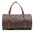 Miniatyrbild 1 av 7: Pre-owned Louis Vuitton Monogram Papillon 26 Brown