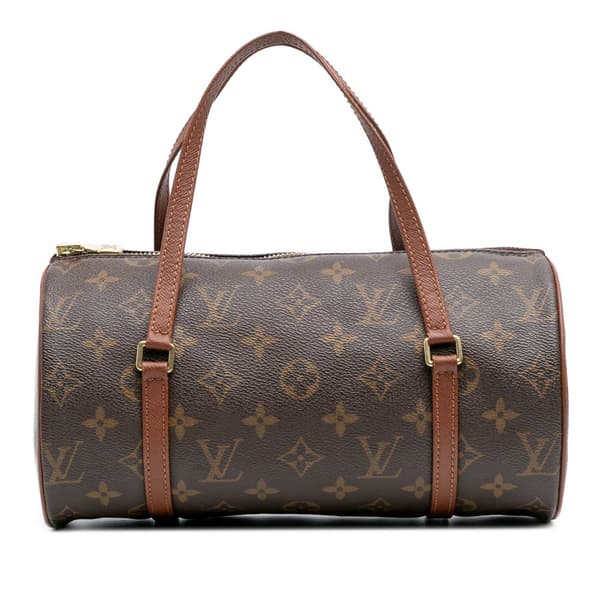 Pre-owned Louis Vuitton Monogram Papillon 26 Brown