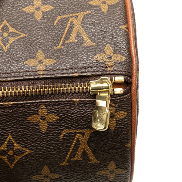 Pre-owned Louis Vuitton Monogram Papillon 30 Brown