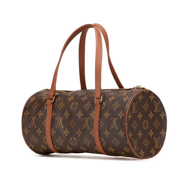 Pre-owned Louis Vuitton Monogram Papillon 30 Brown