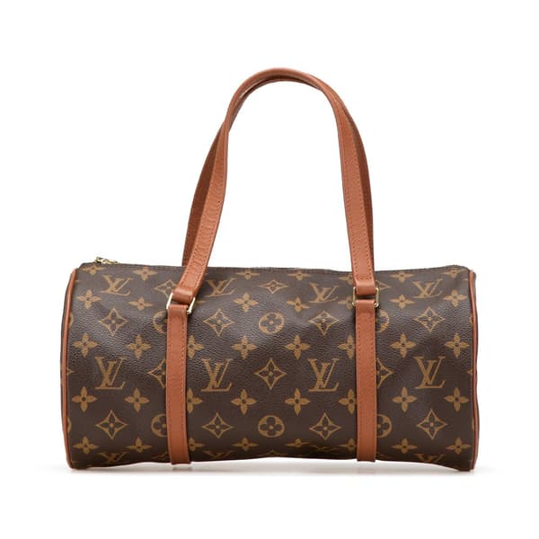 Pre-owned Louis Vuitton Monogram Papillon 30 Brown