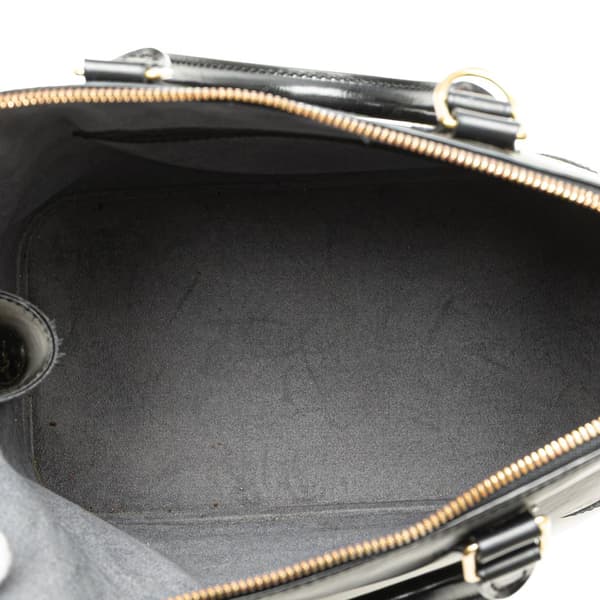 Pre-owned Louis Vuitton Epi Alma PM Black