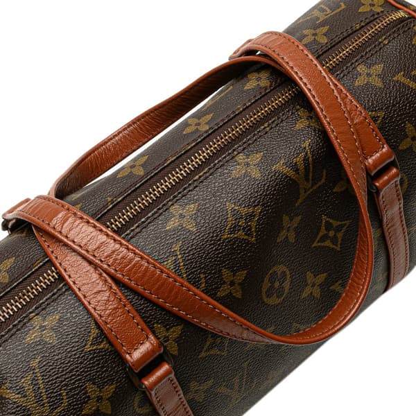 Pre-owned Louis Vuitton Monogram Papillon 30 Brown