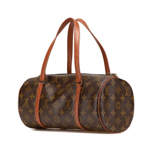 Pre-owned Louis Vuitton Monogram Papillon 30 Brown