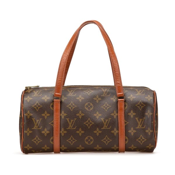 Pre-owned Louis Vuitton Monogram Papillon 30 Brown