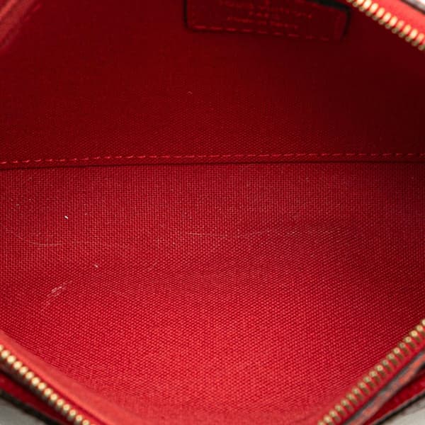 Pre-owned Louis Vuitton Monogram Pallas Clutch Brown