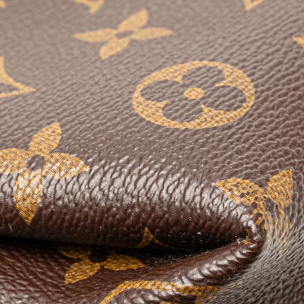 Pre-owned Louis Vuitton Monogram Pallas Clutch Brown