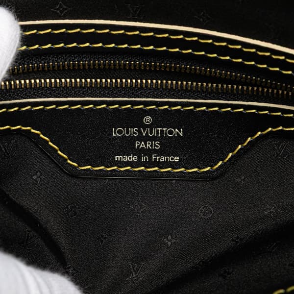 Pre-owned Louis Vuitton Suhali Lockit PM Black