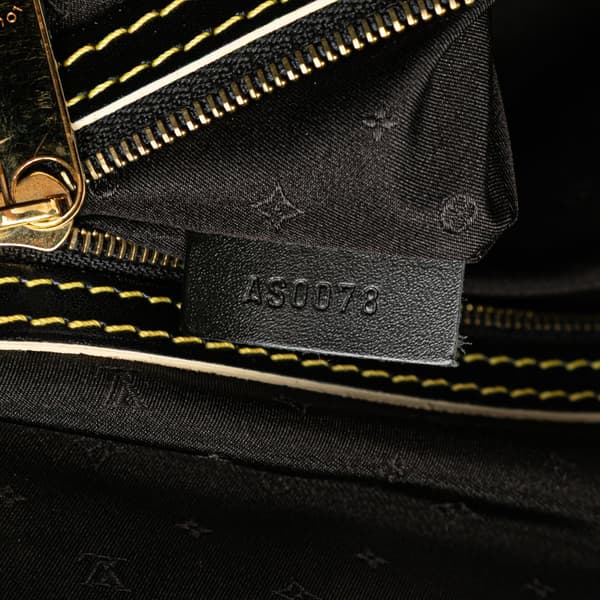 Pre-owned Louis Vuitton Suhali Lockit PM Black