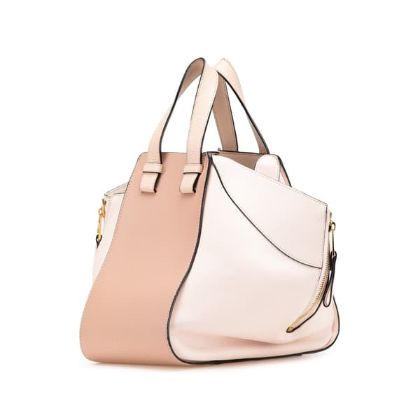 Pre-owned LOEWE Small Leather Hammock Bag Pink