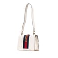 Miniatyrbild 2 av 10: Pre-owned Gucci Small Leather Sylvie Satchel White