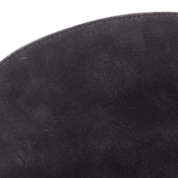 Pre-owned Dior Small Crinkled Patent Cannage My ABCDior Lady Dior Black