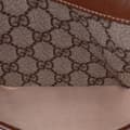 Pikkukuva 5 / 10: Pre-owned Gucci Mini GG Supreme Half Moon Bag Brown