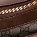 Pikkukuva 6 / 10: Pre-owned Gucci Mini GG Supreme Half Moon Bag Brown