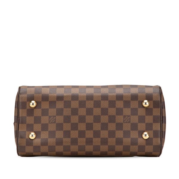 Pre-owned Louis Vuitton Damier Ebene Duomo Brown