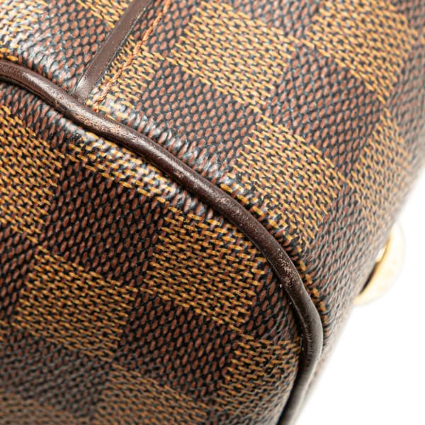 Pre-owned Louis Vuitton Damier Ebene Duomo Brown